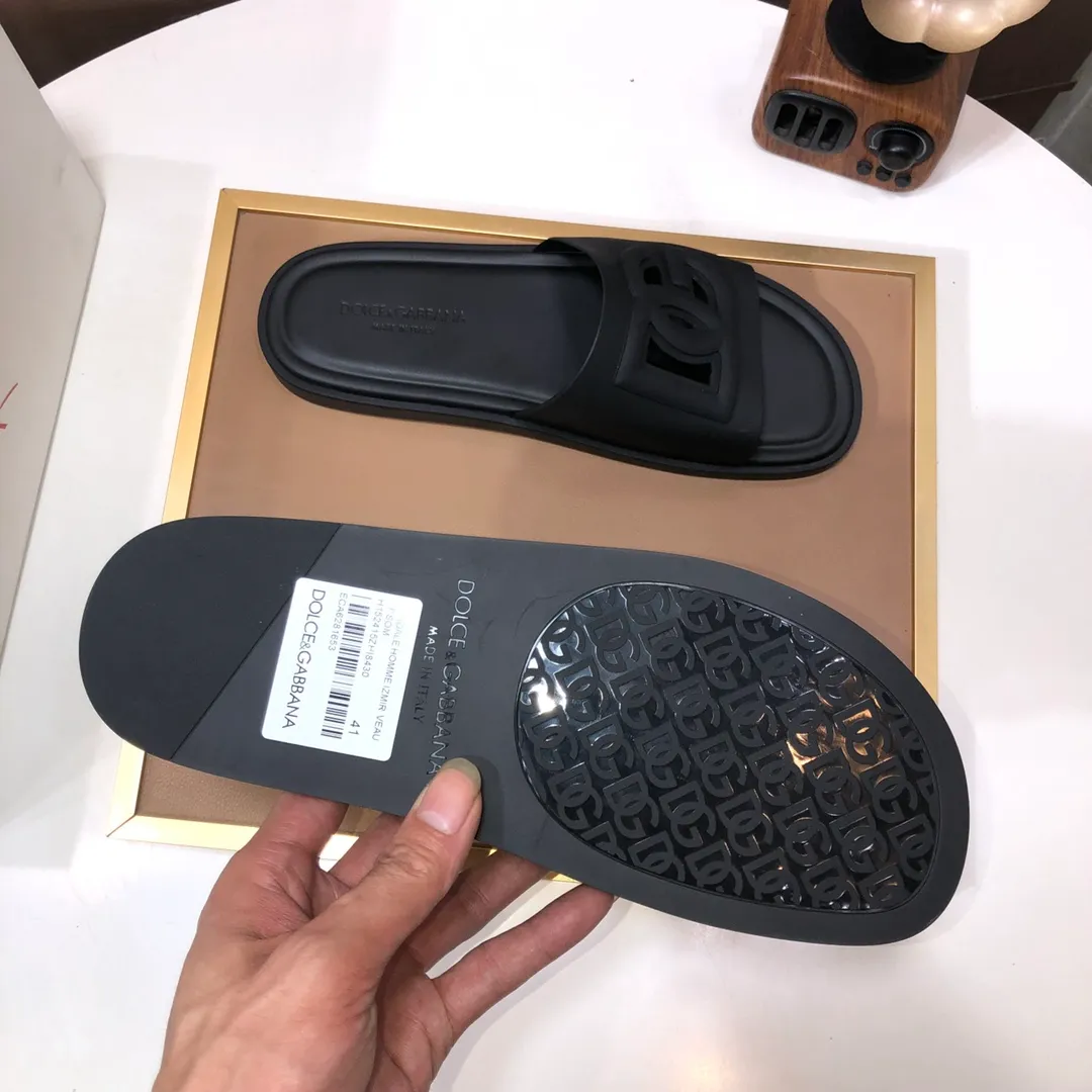 Men's shoes💰280💰【D&G】High-end quality Product trademark: DG "Dolce & Gabban*" slippers, Product material: Imported cowhide upper, original air cushion outsole, regular size: 38-45
